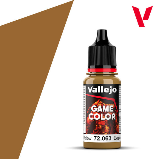 Vallejo Game Color - 72.063 - Desert Yellow
