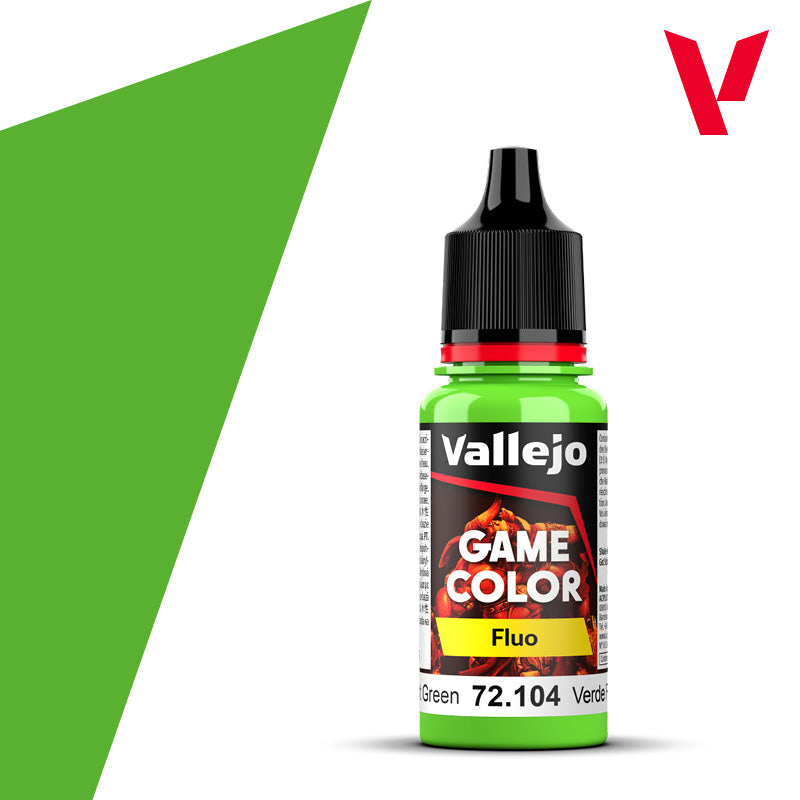 Vallejo Game Color - 72.104 - Fluorescent Green