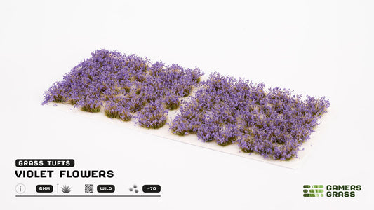 GamersGrass Violet Flowers