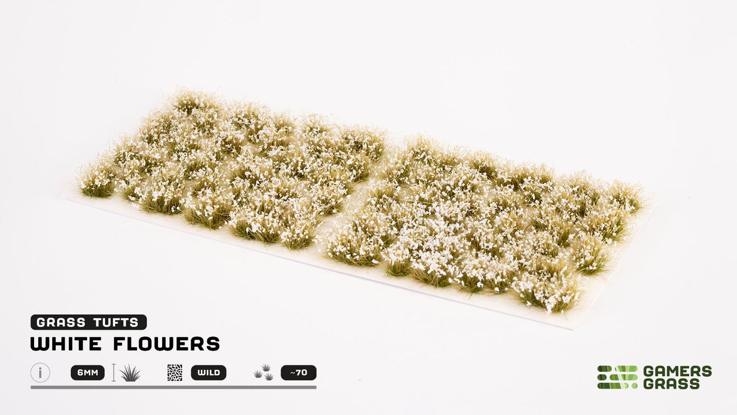 GamersGrass White Flowers