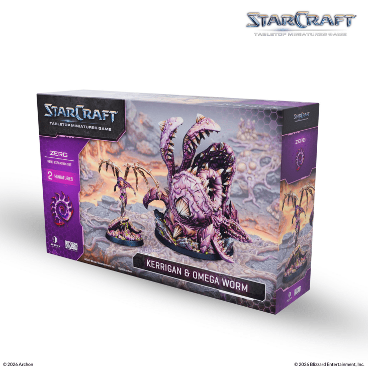 Starcraft TMG - Kerrigan & Omega Worm