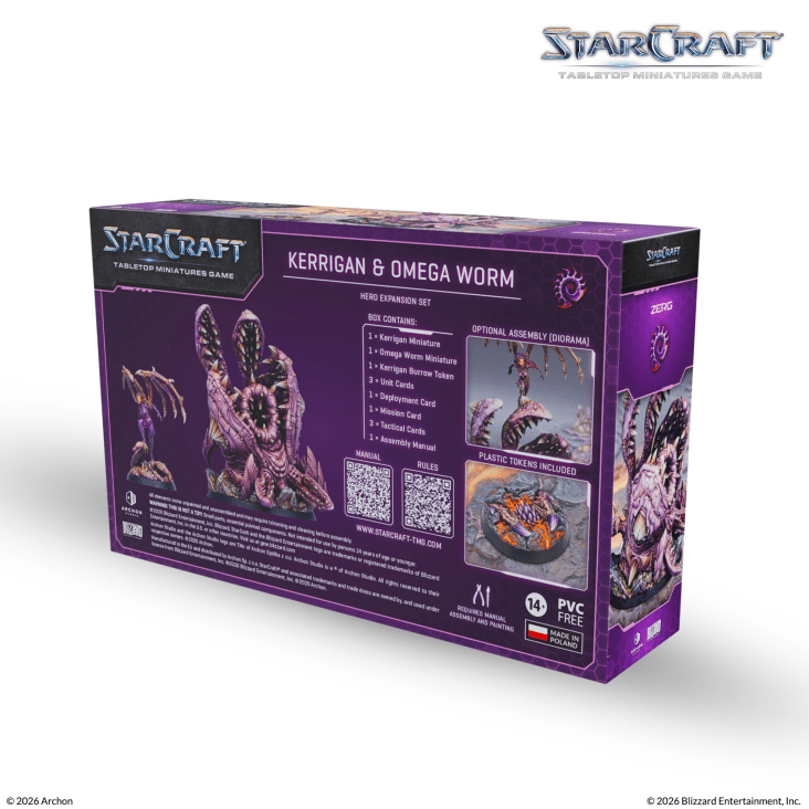 Starcraft TMG - Kerrigan & Omega Worm