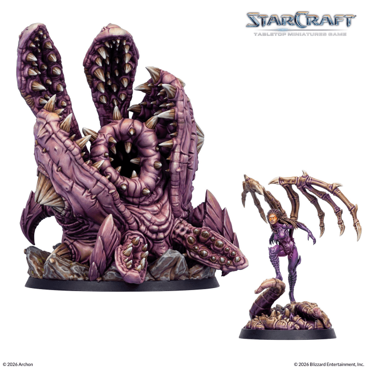 Starcraft TMG - Kerrigan & Omega Worm