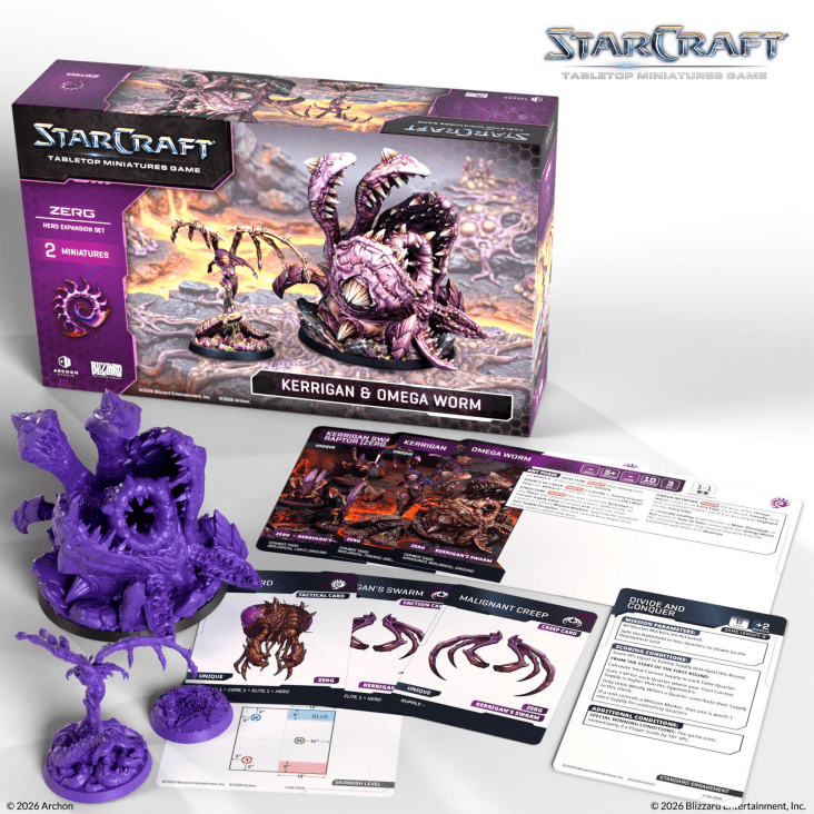 Starcraft TMG - Kerrigan & Omega Worm